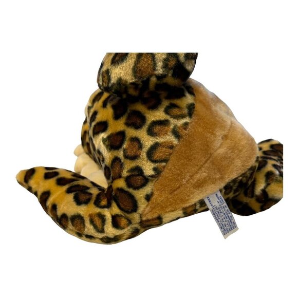 Cheetah Print Dinosaur Plush Stuffed Animal Toy 14 Inch Soft Kids Gift Boy Girl - Picture 9 of 14